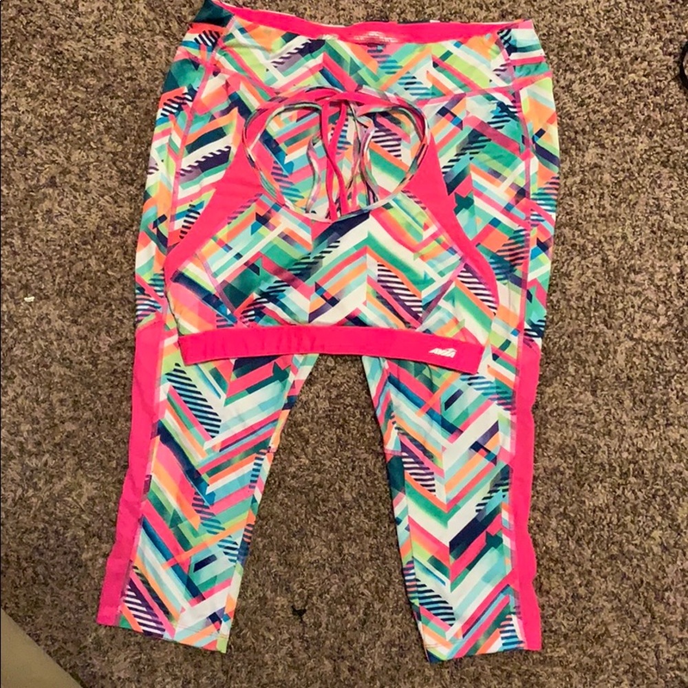 Avia Sports Bra and Yoga Pants Set